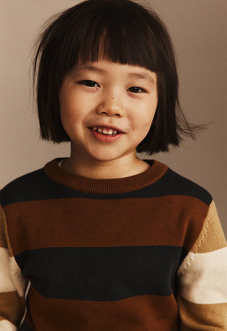H&M - Cotton jumper - brown multi