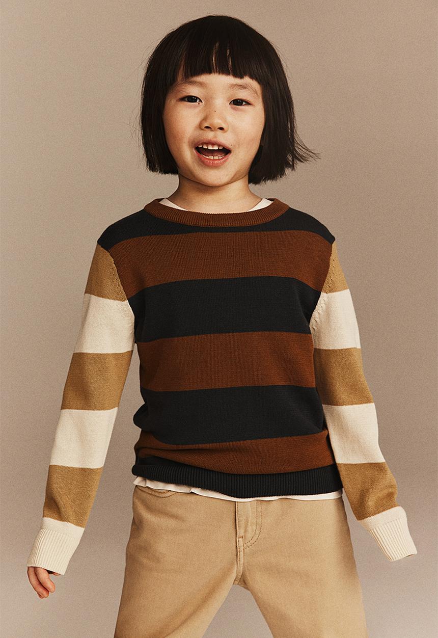 H&M - Cotton jumper - brown multi