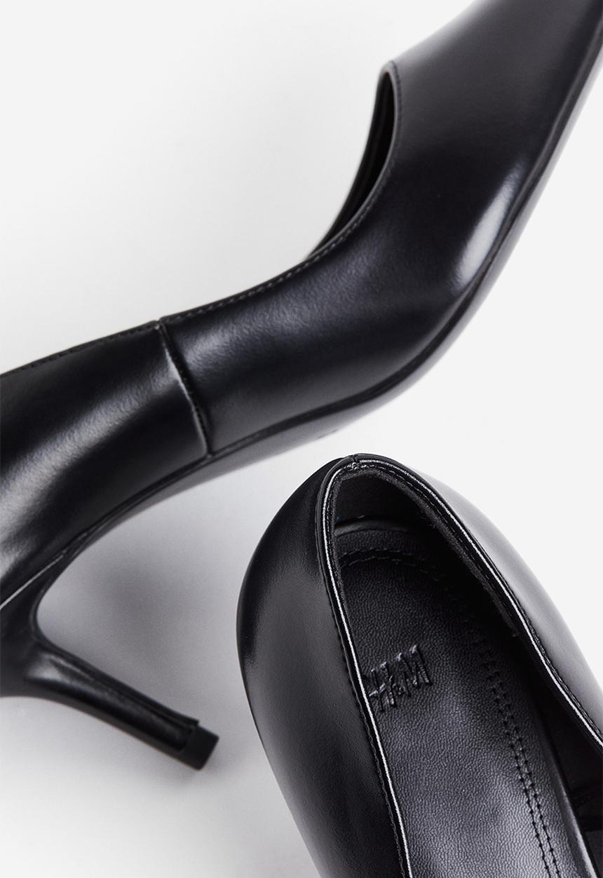 H&M - Court shoes - black