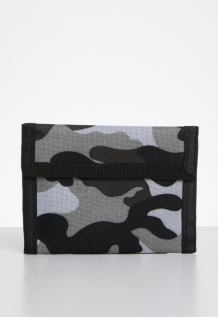 Pop Candy - Camo velcro wallet - grey