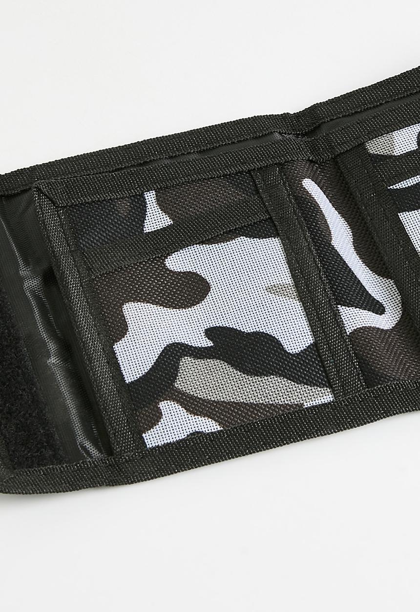 Pop Candy - Camo velcro wallet - grey
