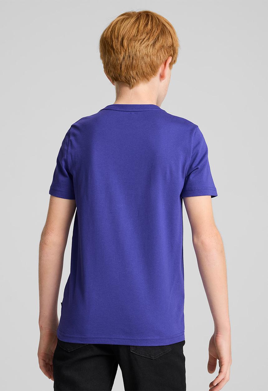 PUMA - Ess Logo Tee B - Lapis Lazuli