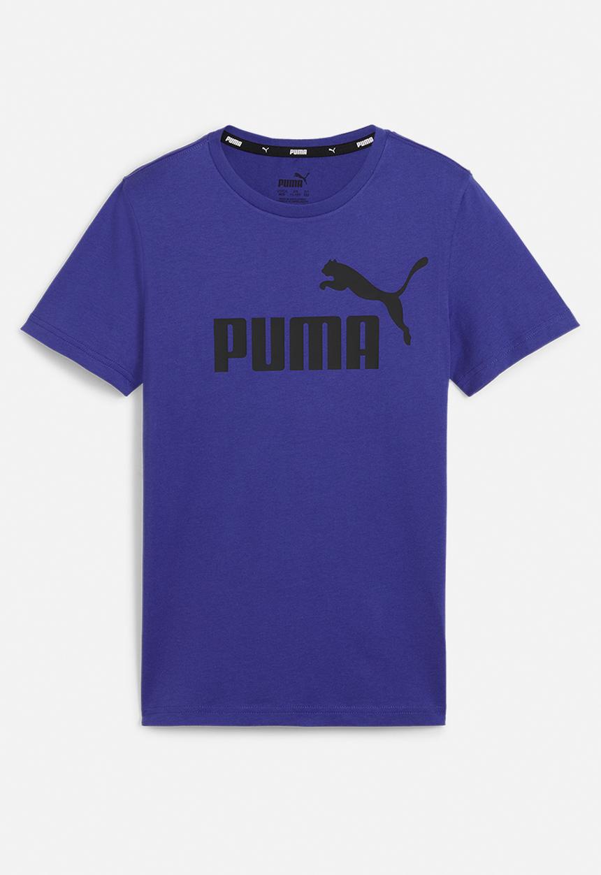 PUMA - Ess Logo Tee B - Lapis Lazuli