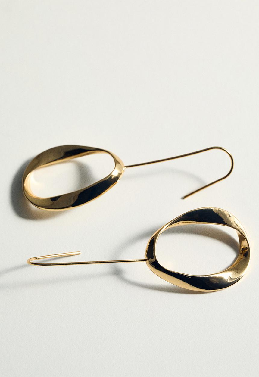 MANGO - Earrings jane - gold