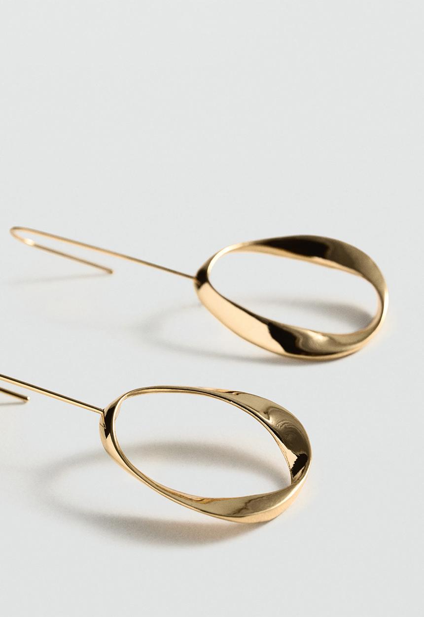 MANGO - Earrings jane - gold
