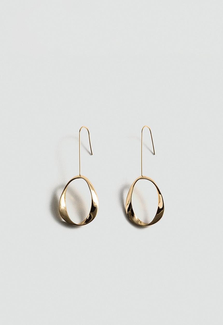 MANGO - Earrings jane - gold