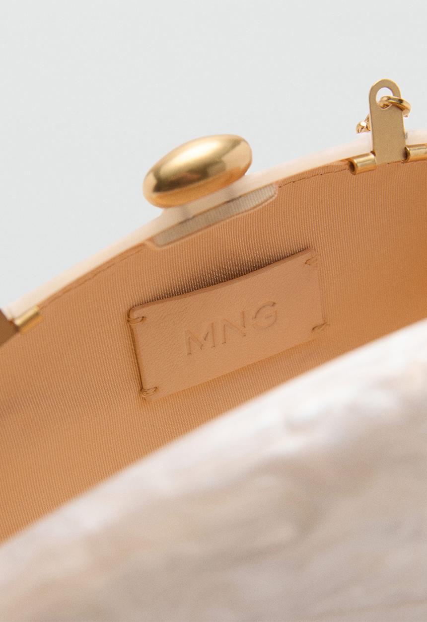 MANGO - Bag mona - light beige