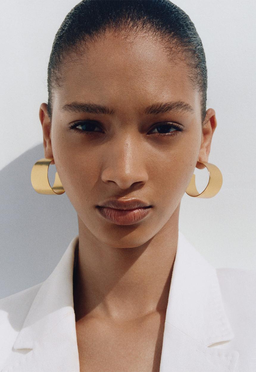 MANGO - Earrings robyn - gold