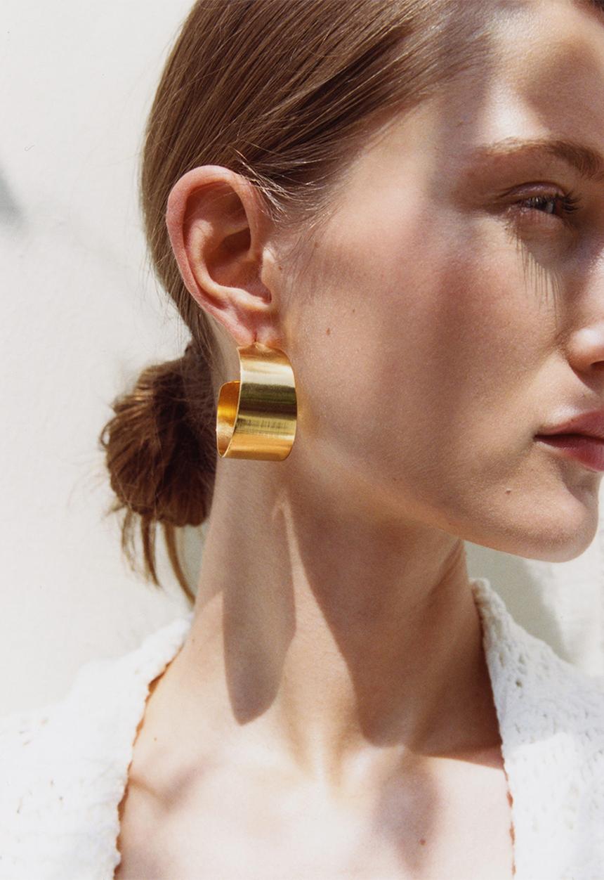 MANGO - Earrings robyn - gold
