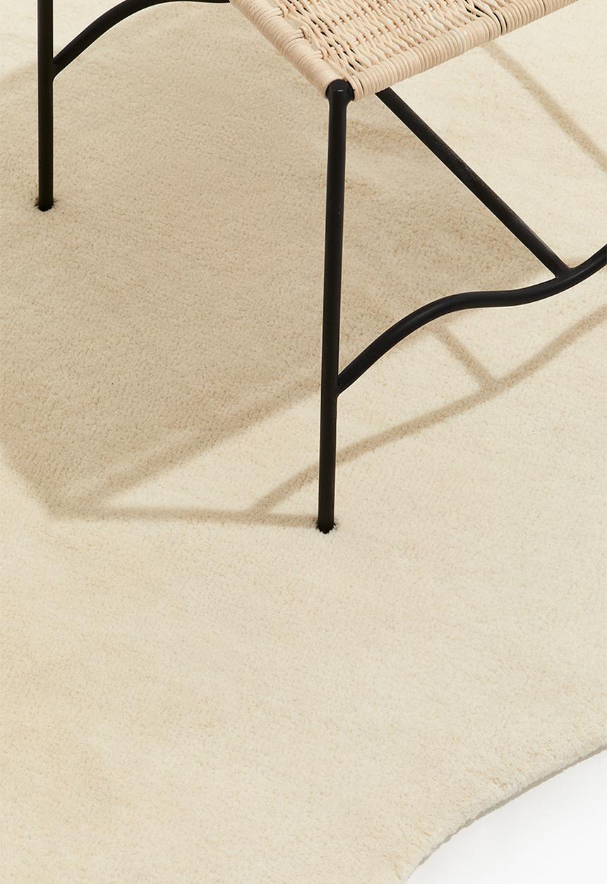 H&M - Tufted wool rug - light beige