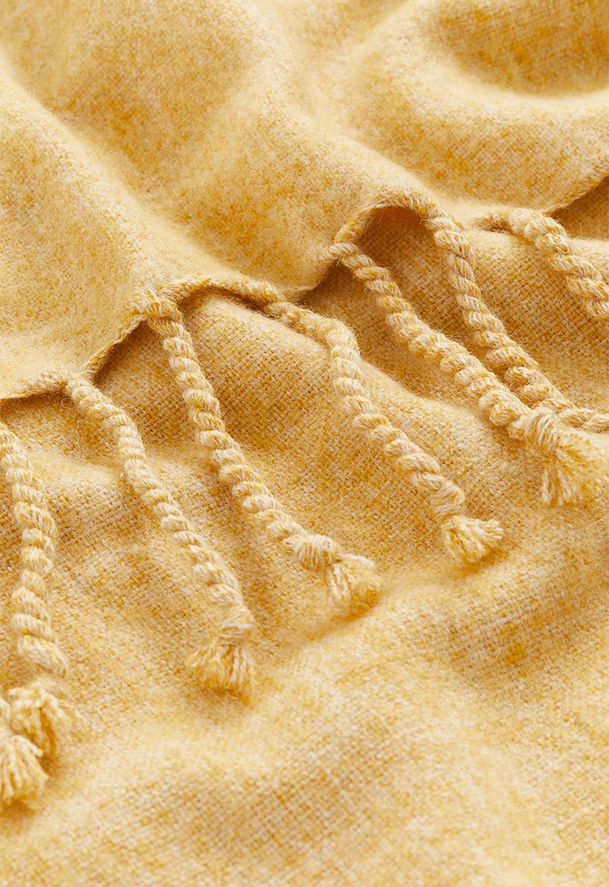 H&M - Wool-blend blanket - yellow