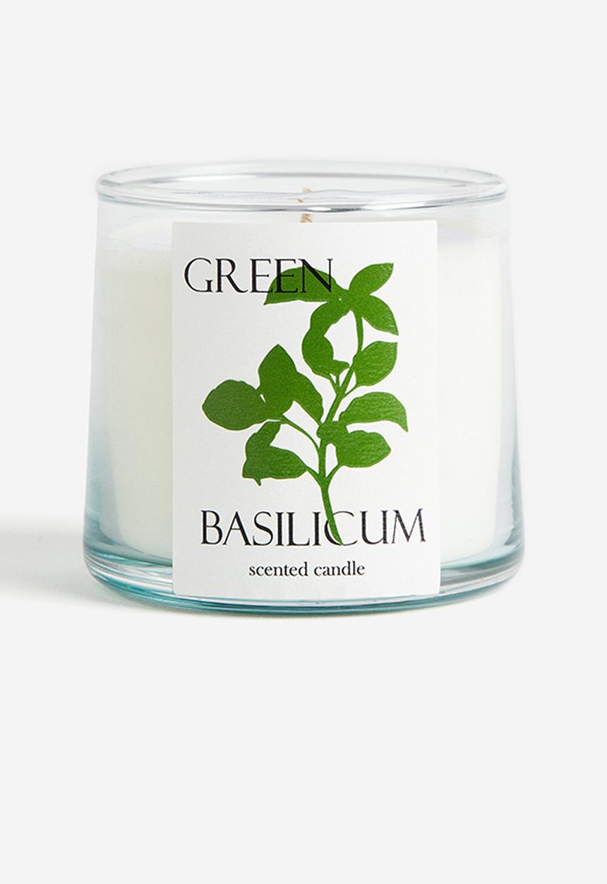 H&M - Scented candle in glass holder - green