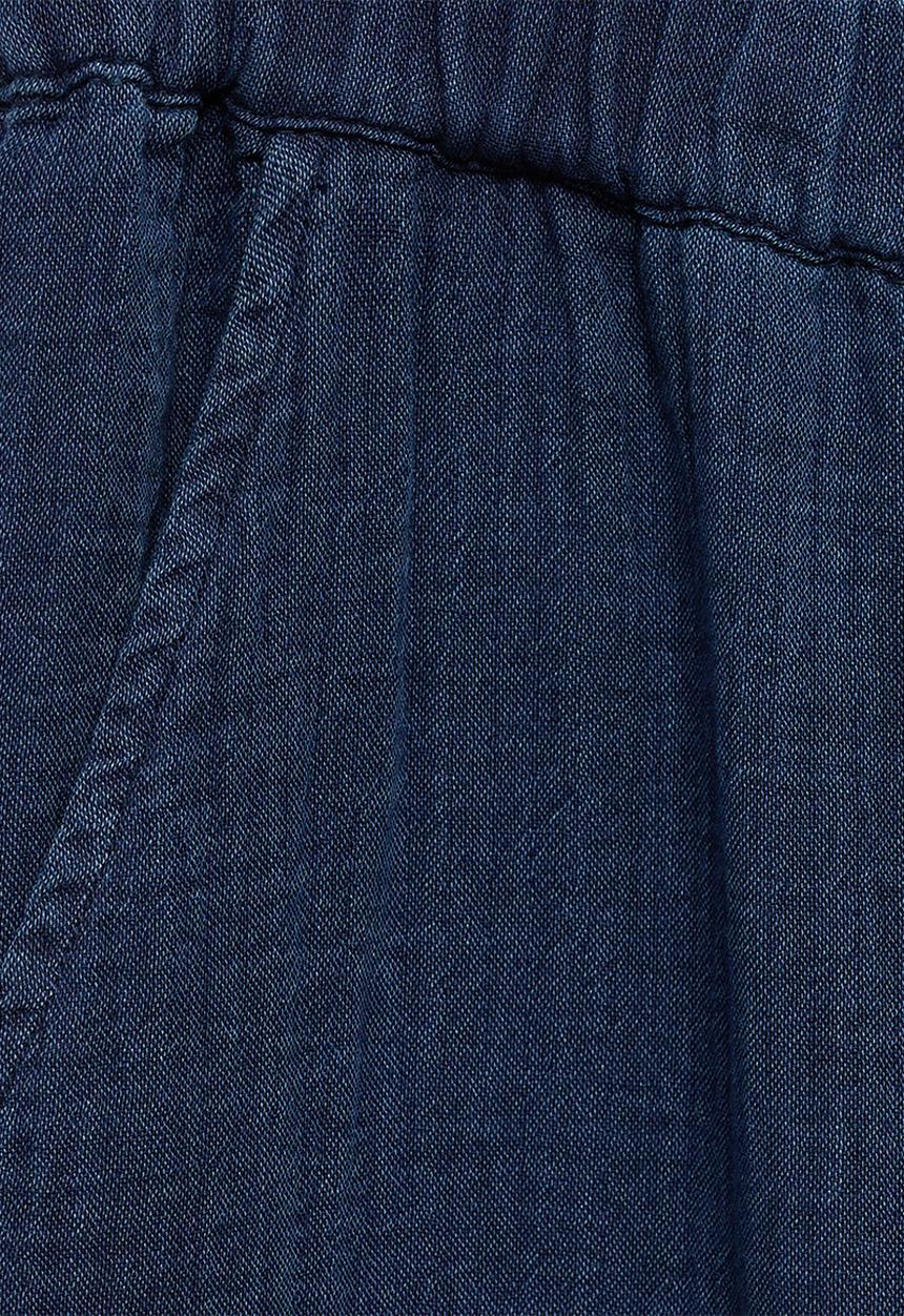 MANGO - Trousers Indie - Dark Blue