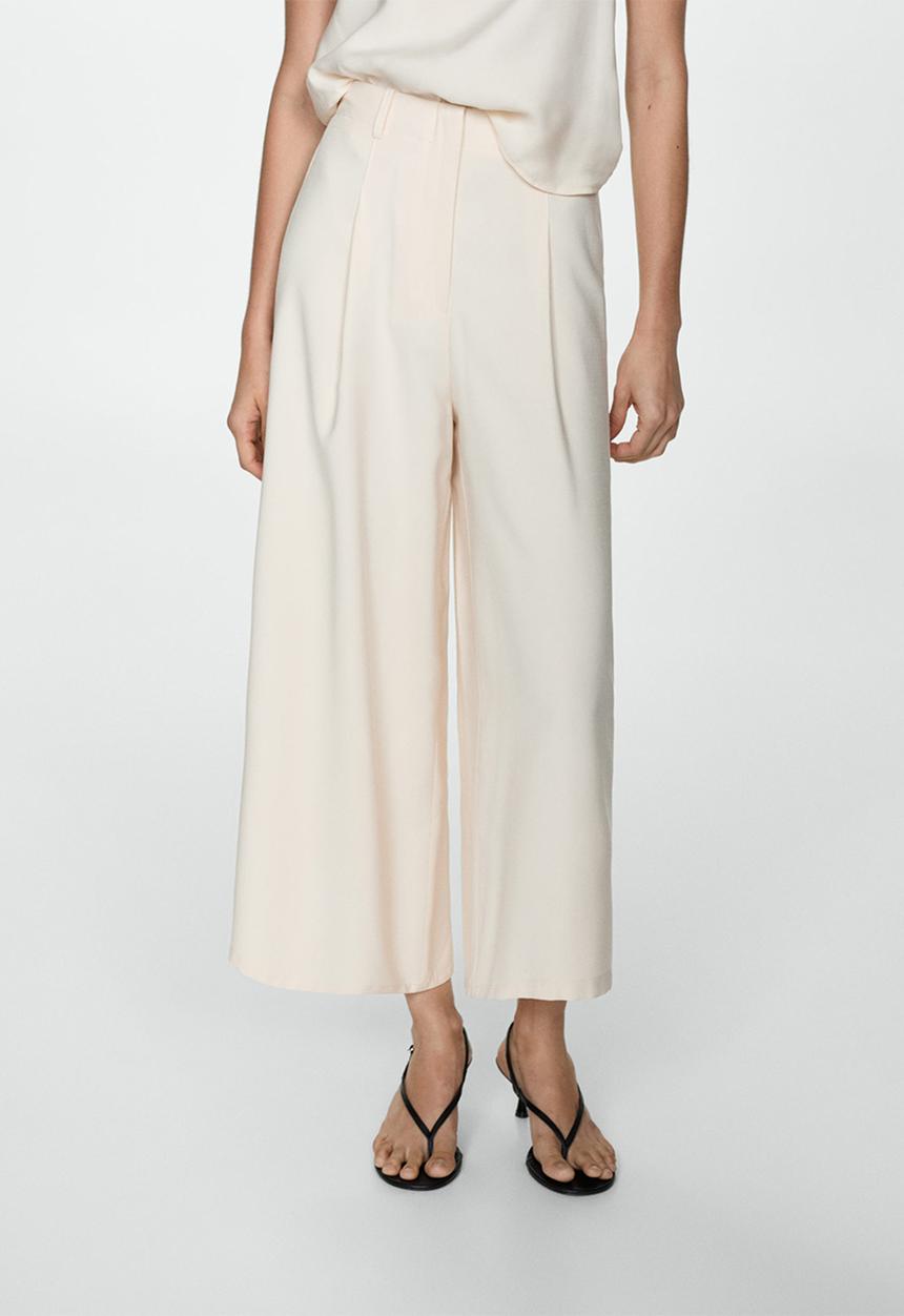 MANGO - Trousers Bosco-H - Light Beige