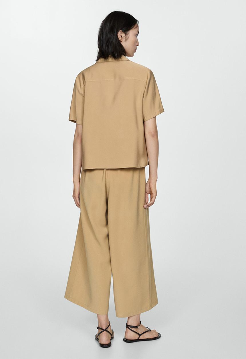 MANGO - Trousers Bosco-H - Medium Brown