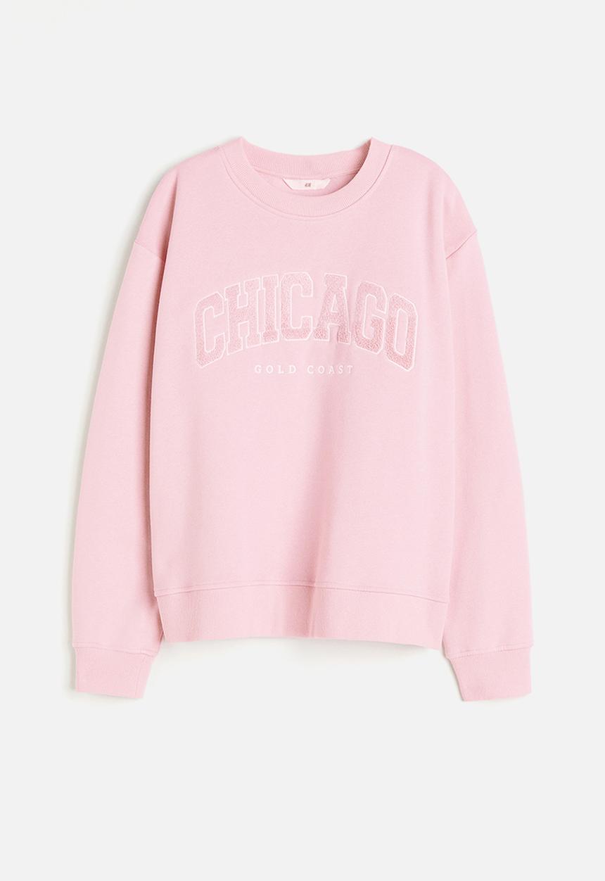 H&M - Printed sweatshirt - pink
