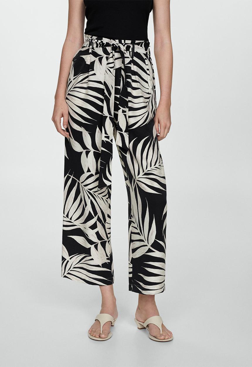 MANGO - Trousers Twist - Black