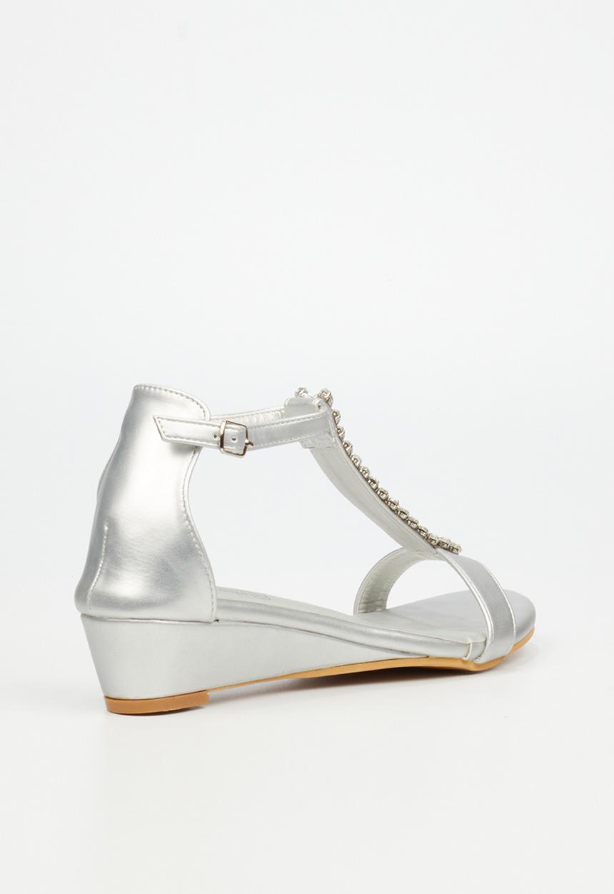 Butterfly Feet - Kenna 1 wedge - silver