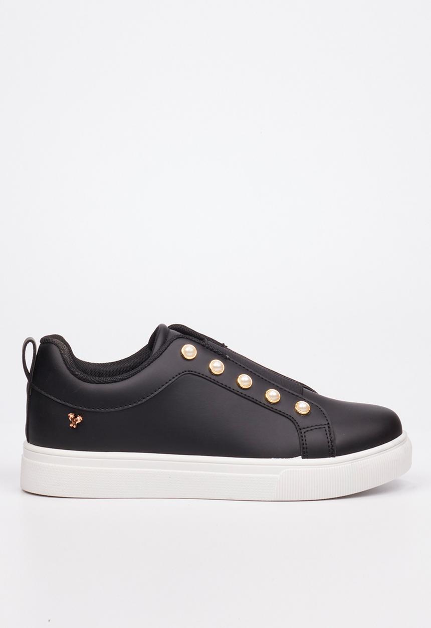 Butterfly Feet - Perle 1 slip-on - black