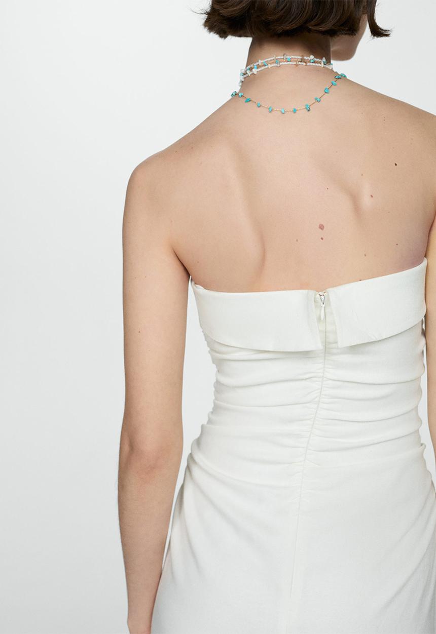 MANGO - Dress Pamela - White