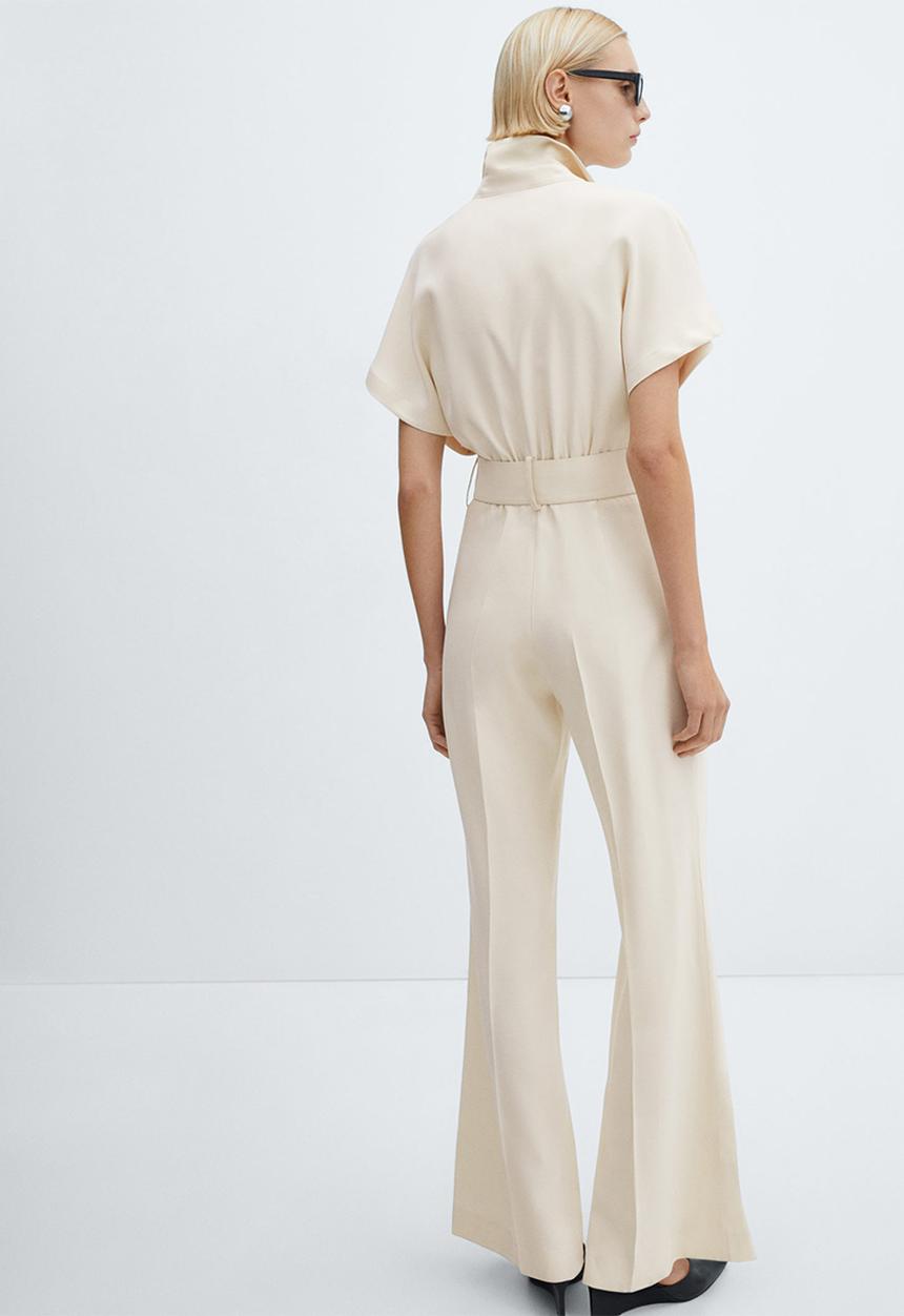 MANGO - One-Piece Suit Nantes - Light Beige