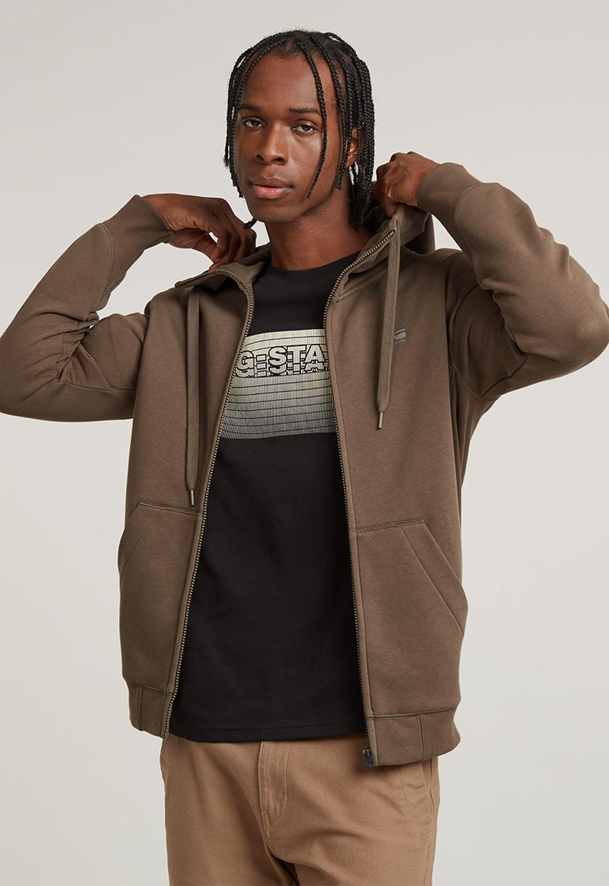 G-STAR - Premium core hdd zip sw l\s - turf