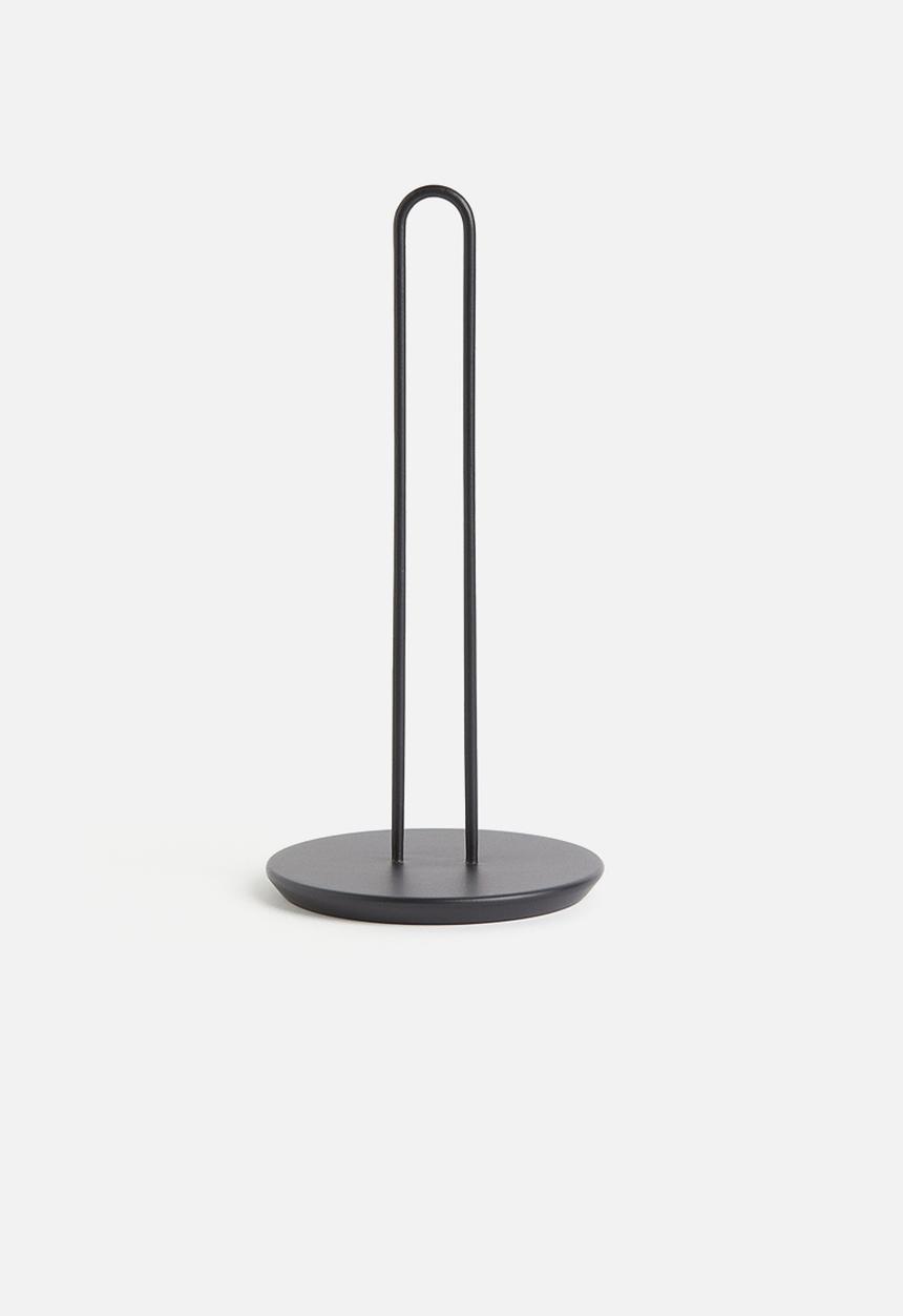 H&M - Metal paper towel holder - black