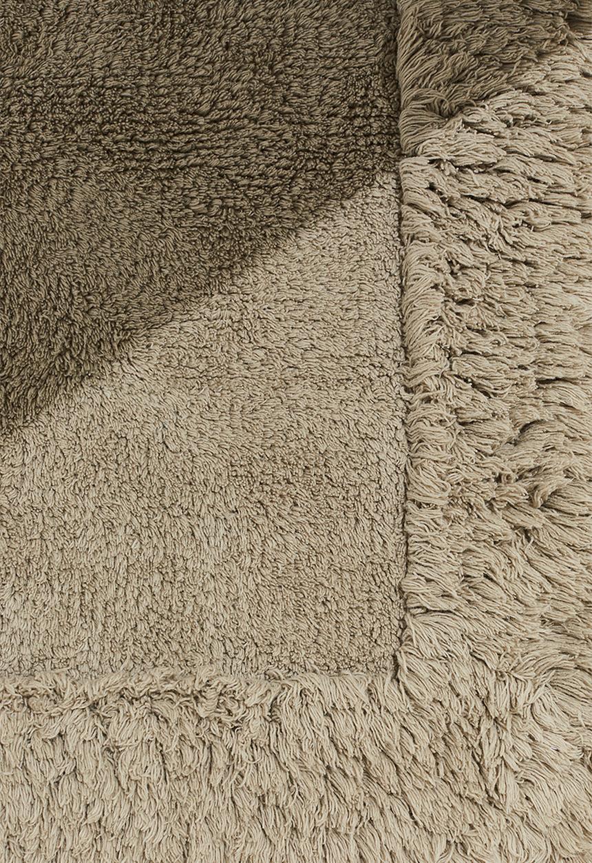 H&M - Tufted cotton bath mat - light khaki green