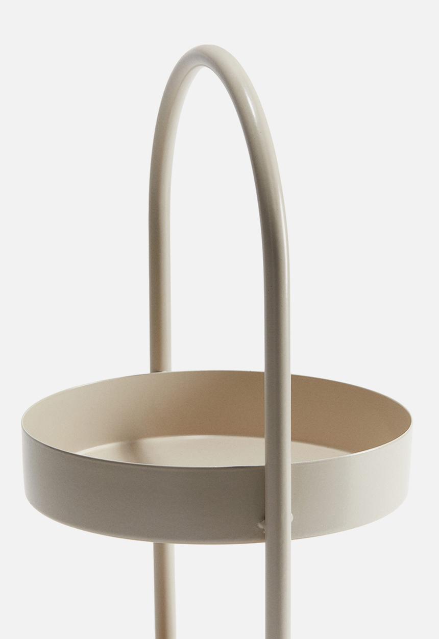 H&M - Two-tiered tray - light beige