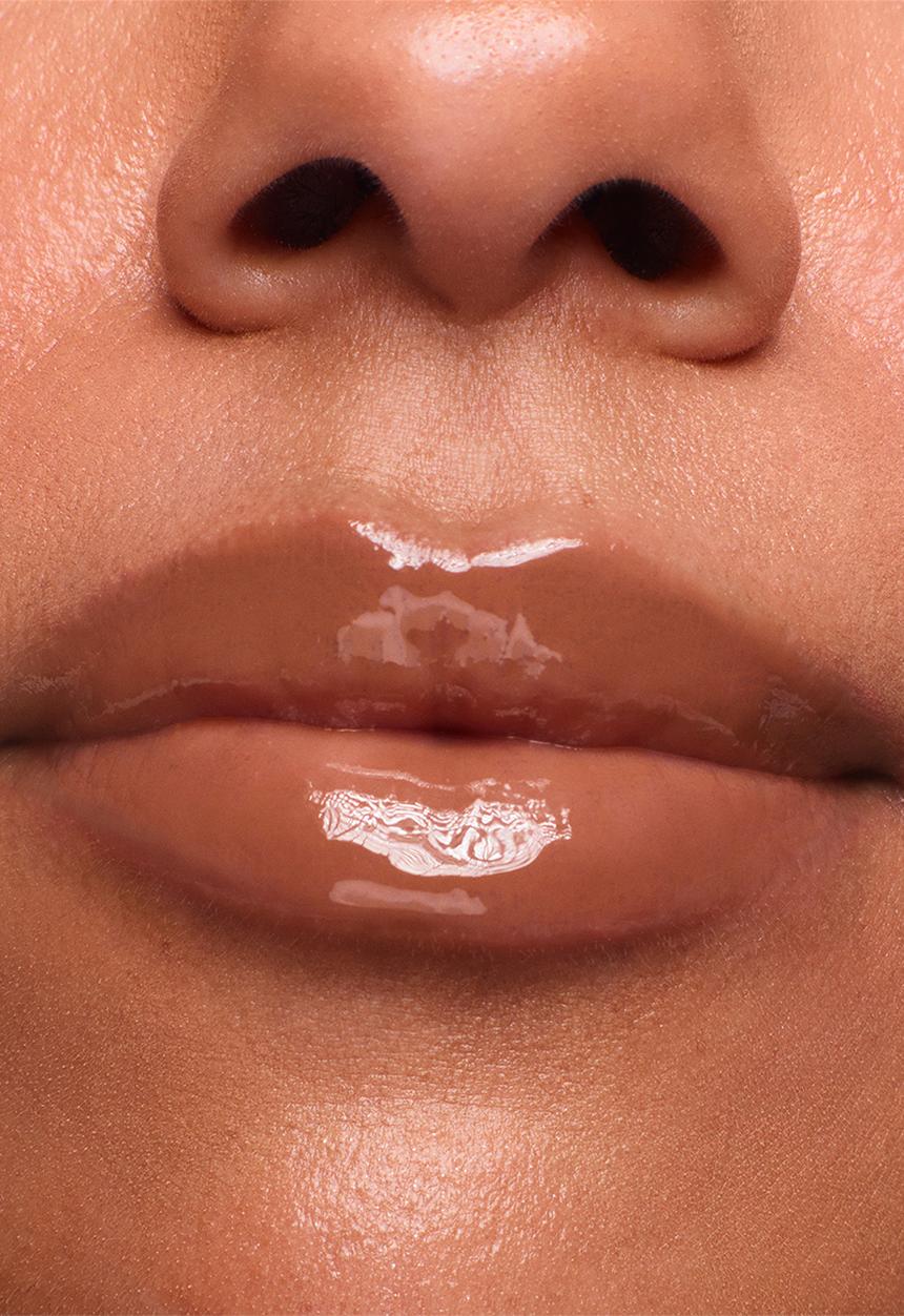 Stila - Plumping Lip Glaze 90'S Nude  - Brown Sugar