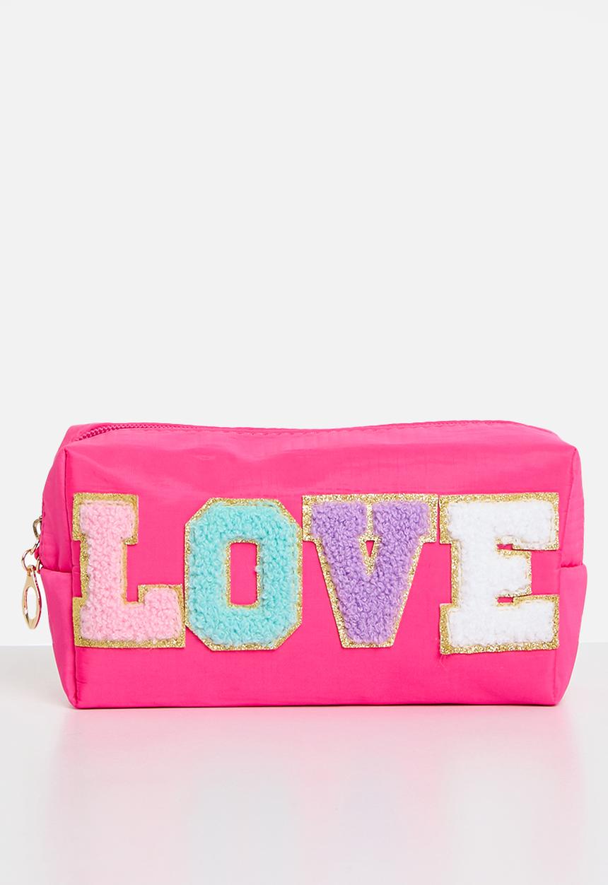 Pop Candy - Printed toiletry bag - pink