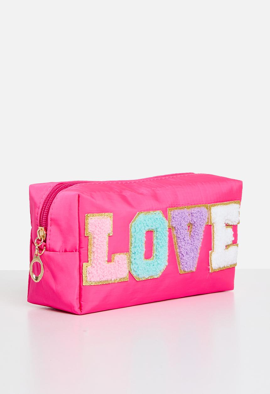 Pop Candy - Printed toiletry bag - pink
