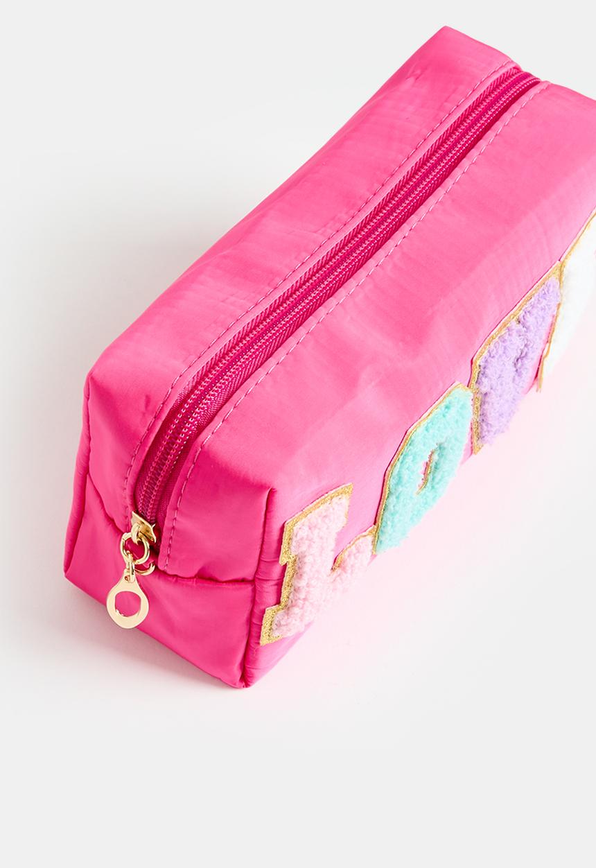 Pop Candy - Printed toiletry bag - pink