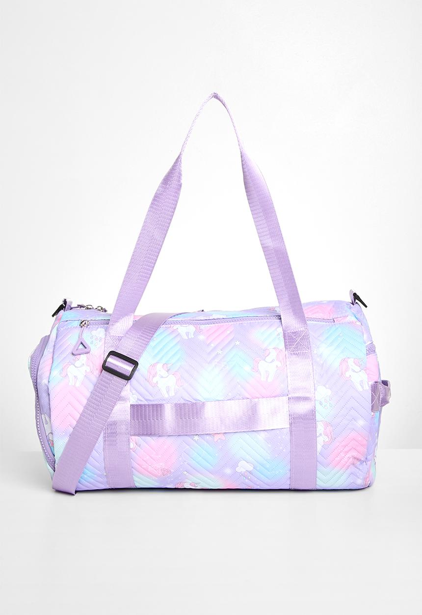 Pop Candy - Printed duffel bag - purple