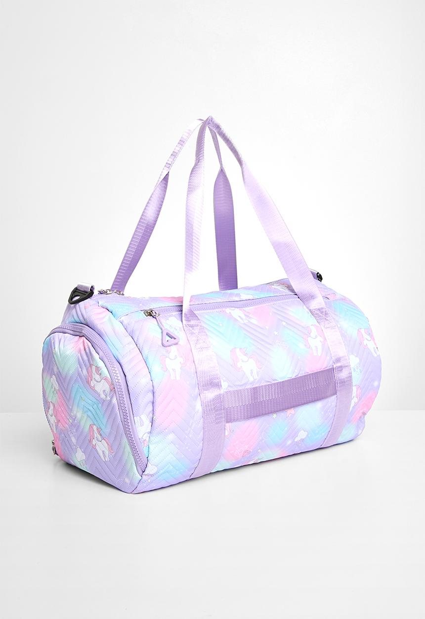 Pop Candy - Printed duffel bag - purple