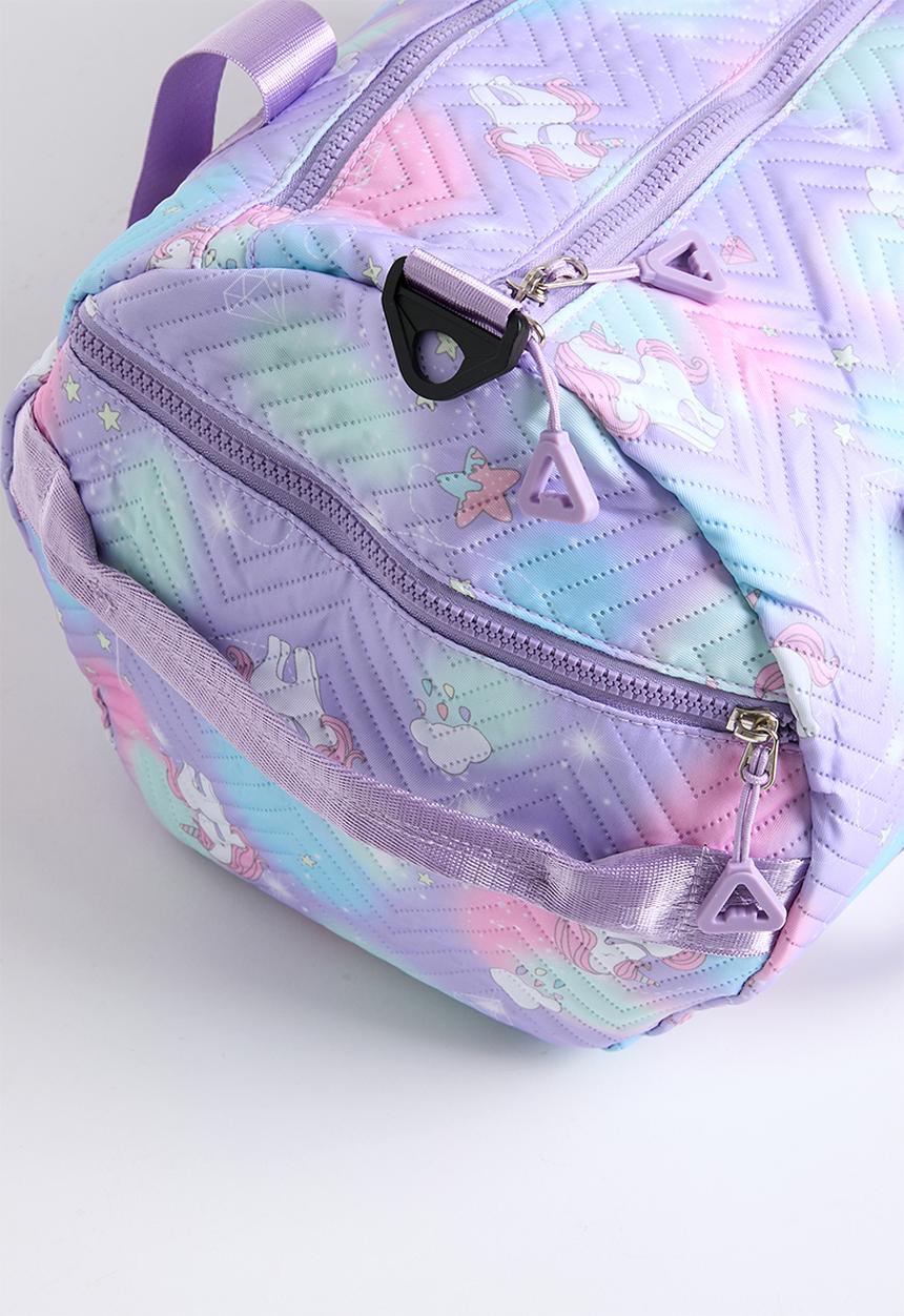 Pop Candy - Printed duffel bag - purple