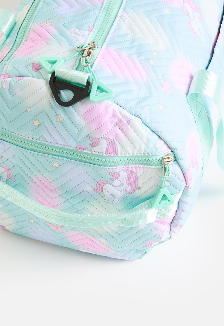 Pop Candy - Printed duffel bag - blue
