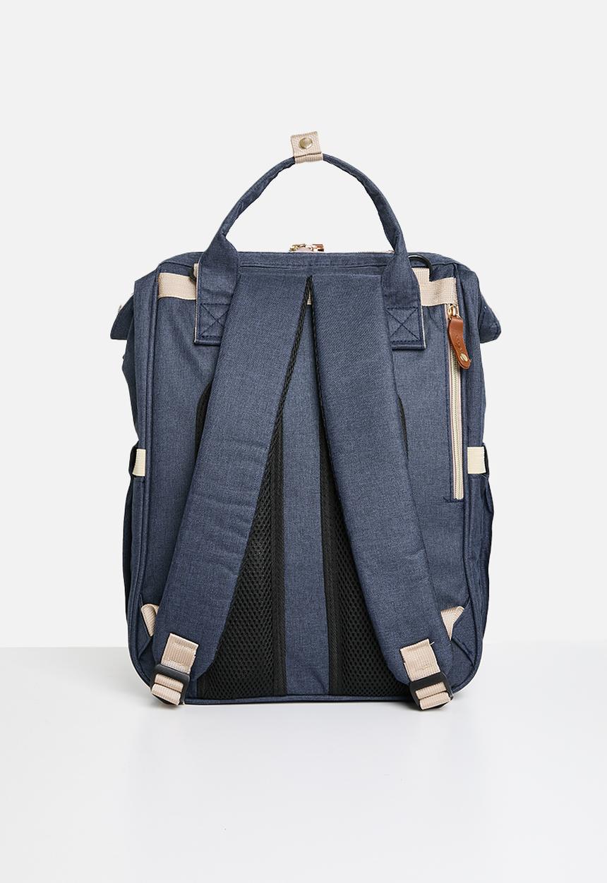 Pop Candy - Nappy bag - navy & brown
