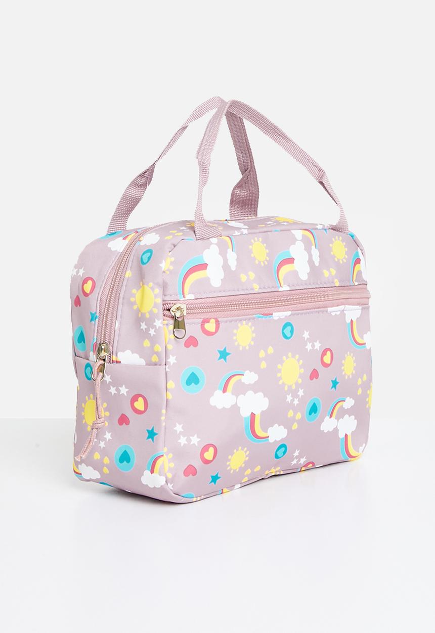 Pop Candy - 3 Piece printed back pack set - purple