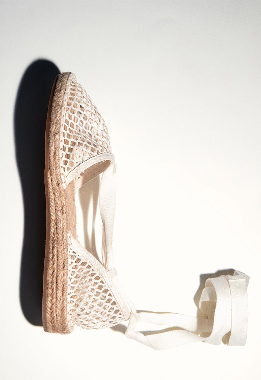 MANGO - Alberta espadrille - light beige