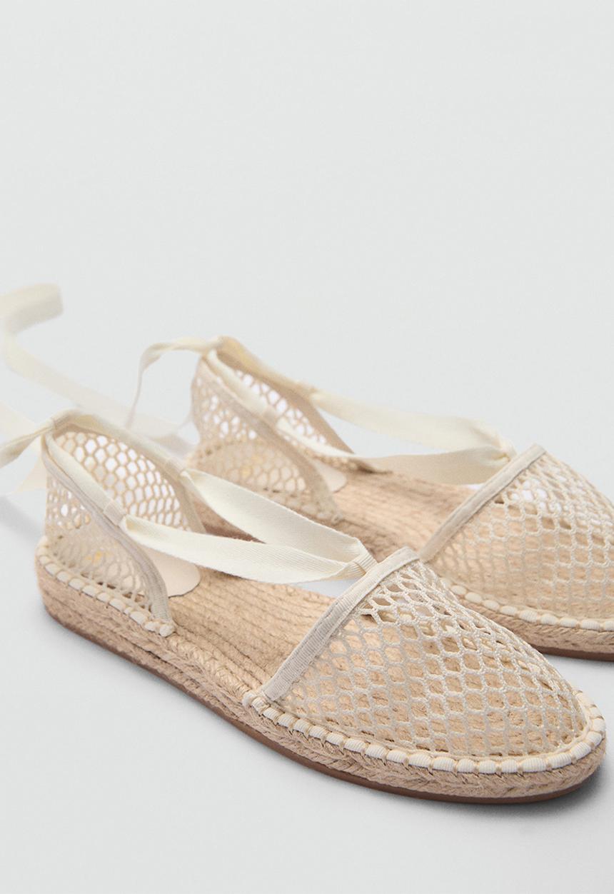 MANGO - Alberta espadrille - light beige