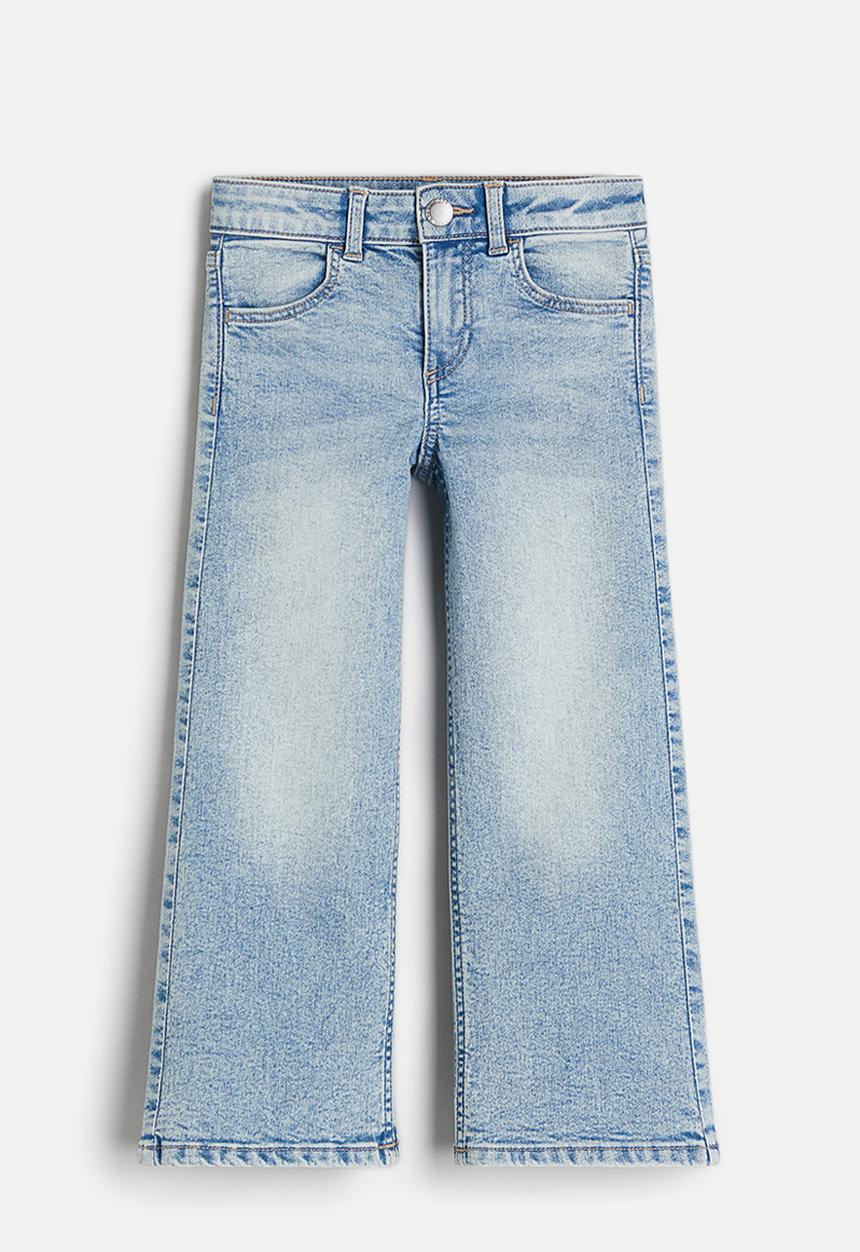H&M - Superstretch wide leg jeans - blue