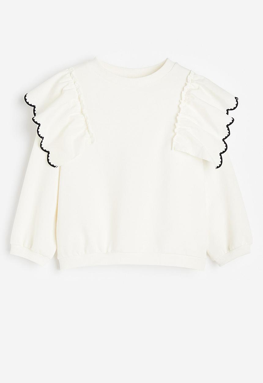 H&M - Sweatshirt - white,multi
