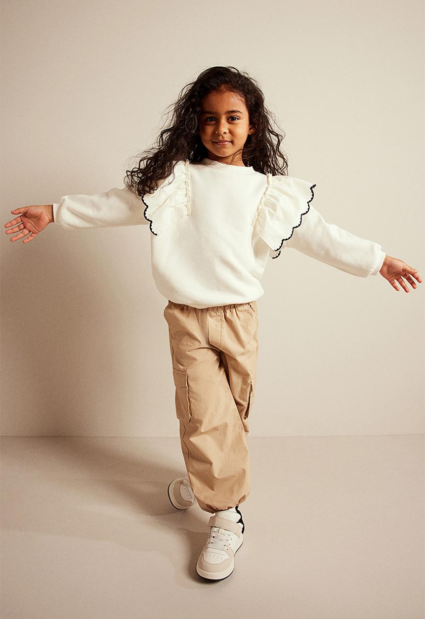 H&M - Sweatshirt - white,multi