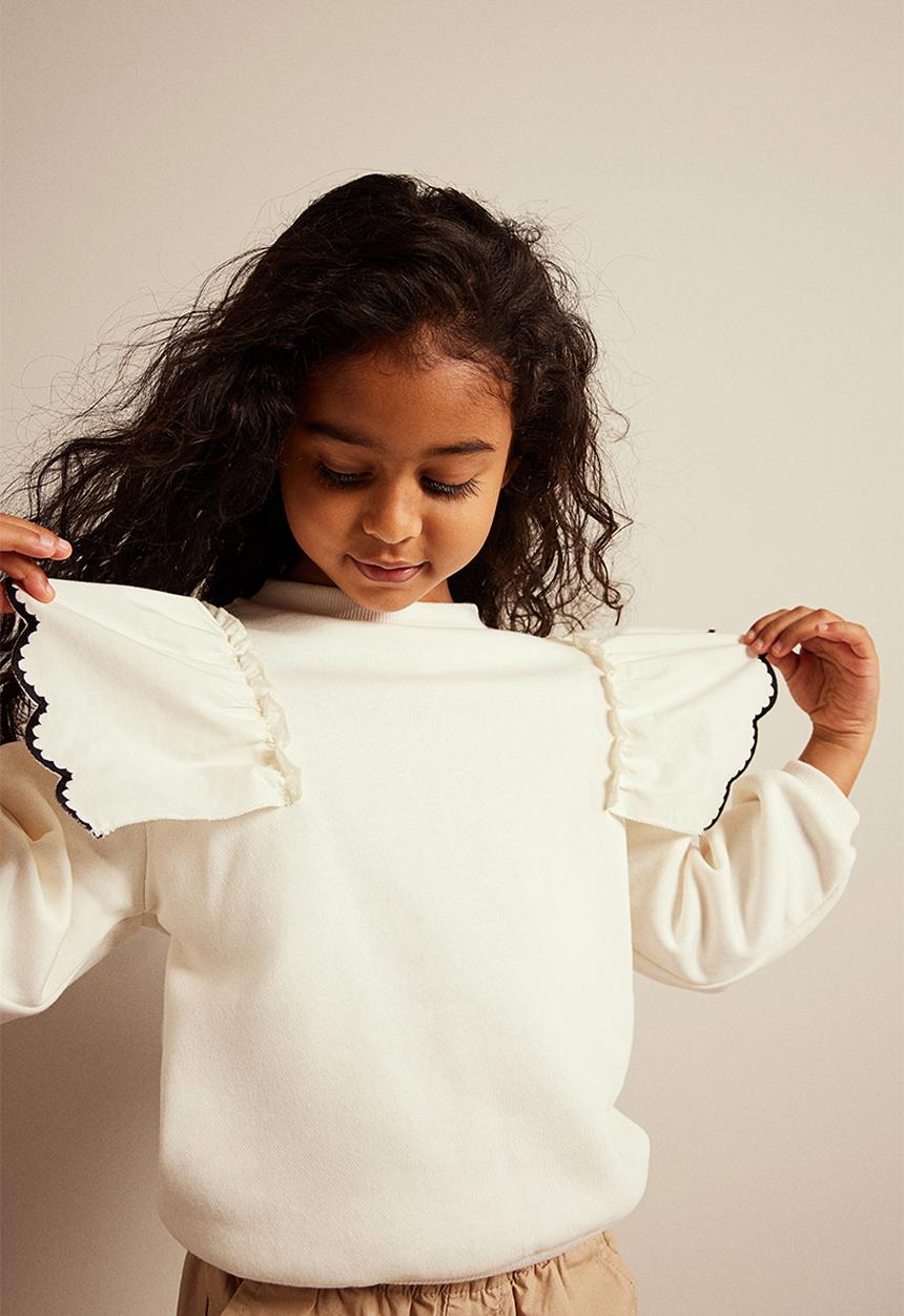 H&M - Sweatshirt - white,multi