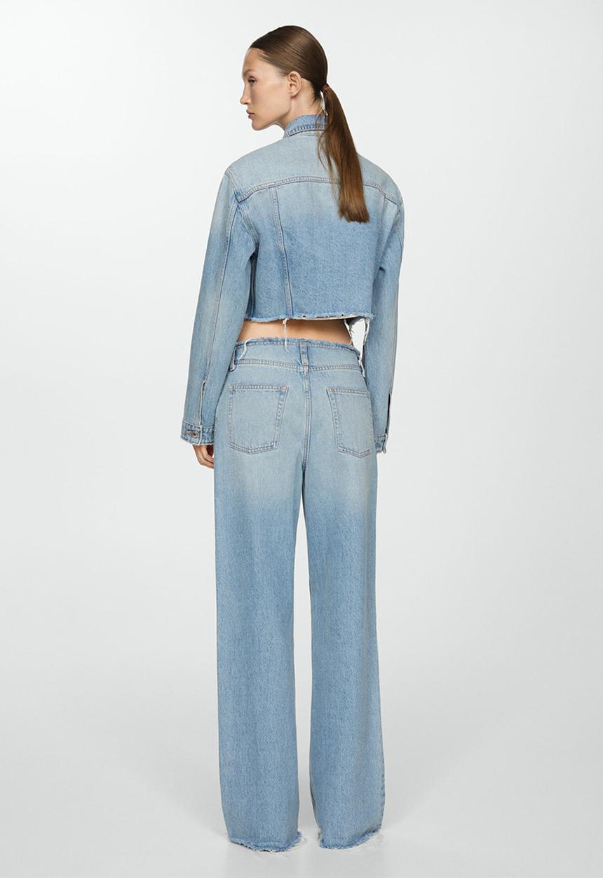 MANGO - Jacket Amaia - Open-Blue