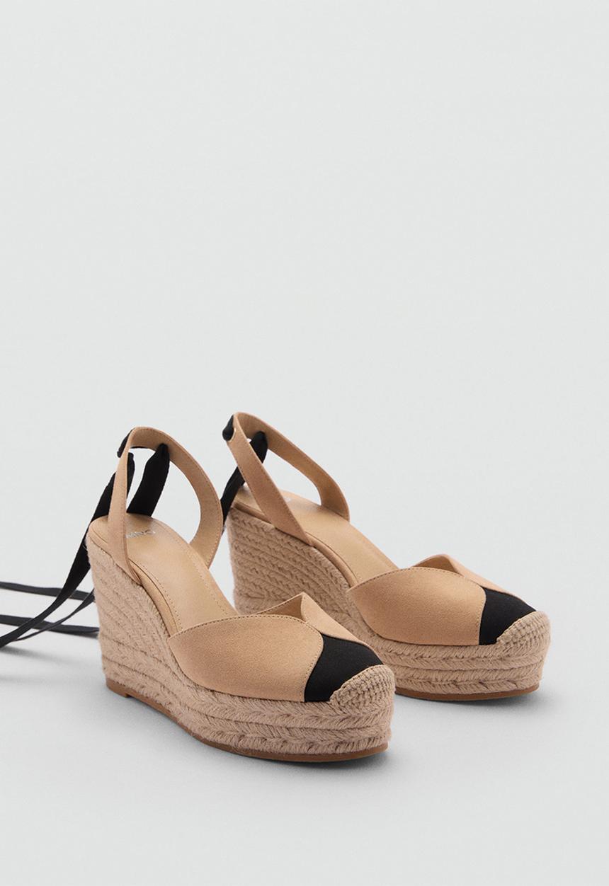 MANGO - Gala espadrille - light pastel pink