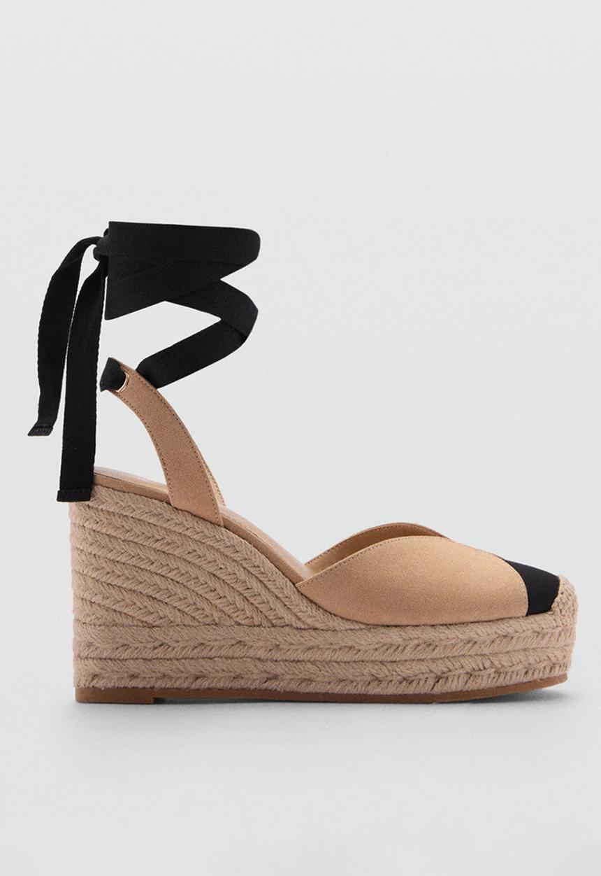 MANGO - Gala espadrille - light pastel pink