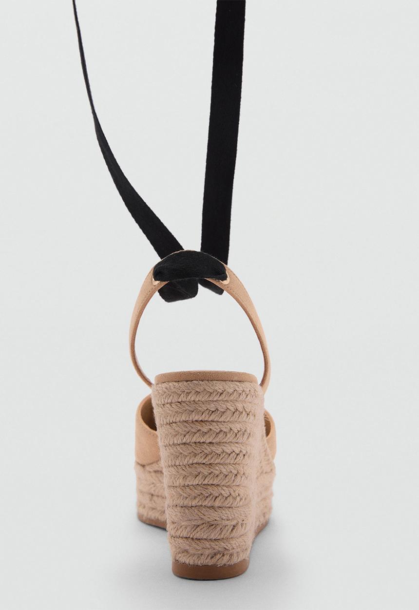 MANGO - Gala espadrille - light pastel pink
