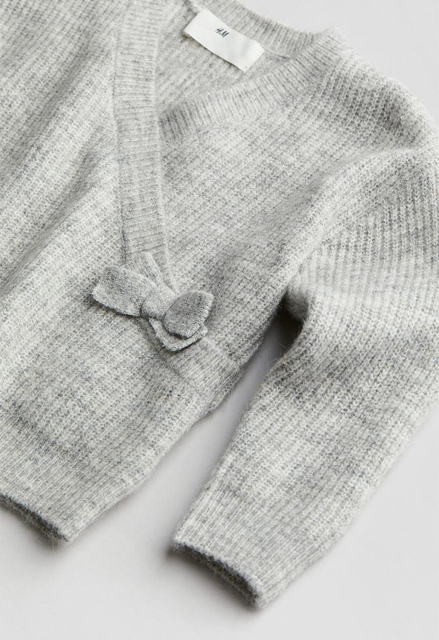 H&M - Wrapover jumper - grey